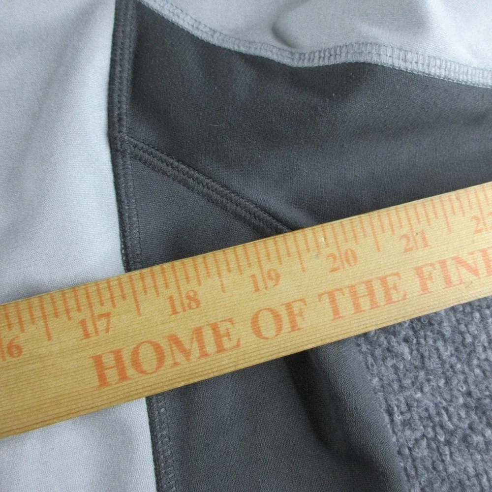 The North Face‎ Jacket Mens Medium Gray Fleece 1/4 Zip Pullover Fleece Outdoors